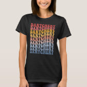 Dartchery Groovy Retro Sports T-shirt (Voorkant)