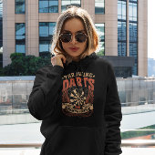 Darten gooien Breaking Hearts - Grappige darter Hoodie