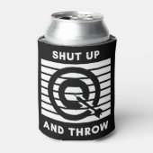 Darten: Hou je mond en gooi. Blikjeskoeler (Blikje Voorkant)