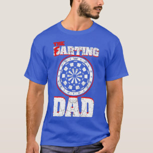Darting en scheten papa grappige scheten dart papa t-shirt