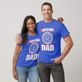 Darting en scheten papa grappige scheten dart papa t-shirt (Unisex)