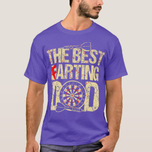 Darting en scheten papa grappige scheten dart papa t-shirt