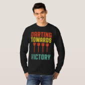 Darting Towards Victory Bullseye Dar for Teams T-shirt (Voorkant volledig)