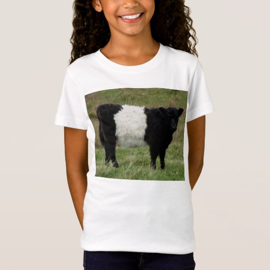 Dartmoor Belted Galloway Calf Kijken T-shirt (Voorkant)