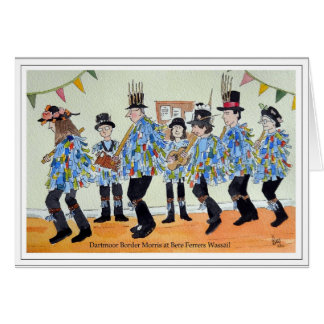 Dartmoor Border Morris bij Bere Ferrers