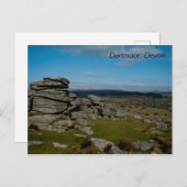 Dartmoor, Devon Briefkaart (Voorkant / Achterkant)