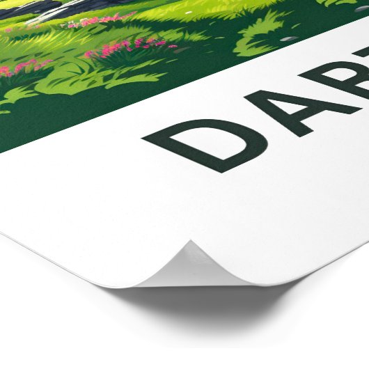 Dartmoor Devon Travel Print (Hoek)