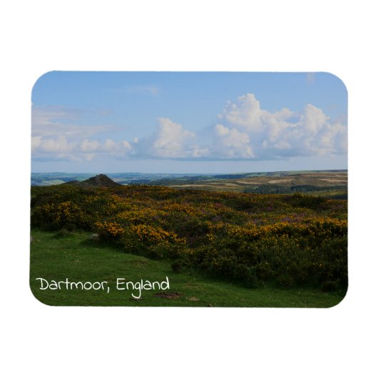 Dartmoor England Magnet Magneet (Horizontaal)