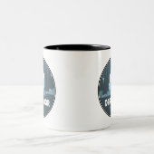 Dartmoor Nationaal Park Herten Tweekleurige Koffiemok (Center)