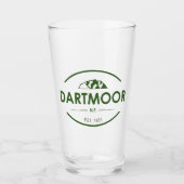 Dartmoor National Park Glas (Voorkant)