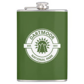 Dartmoor National Park Heupfles (Voorkant)