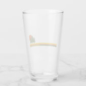 Dartmoor National Park Pine Trees Sun Glas (Achterkant)