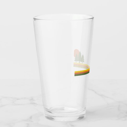 Dartmoor National Park Pine Trees Sun Glas (Rechts)