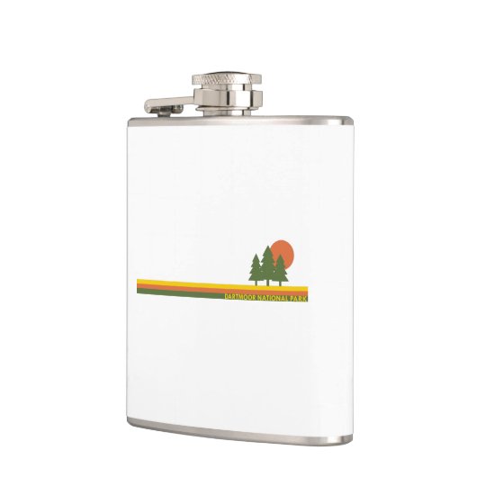 Dartmoor National Park Pine Trees Sun Heupfles (Links)