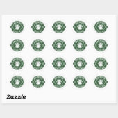 Dartmoor National Park Ronde Sticker (Vel)