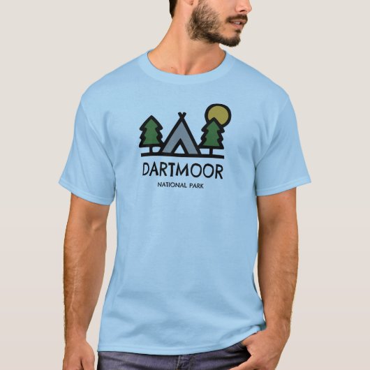 Dartmoor National Park T-shirt (Voorkant)