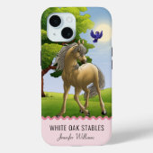 Dartmoor Pony in Pasture Hoesje-Mate iPhone Case (Achterkant)