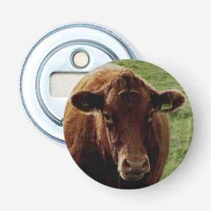 Dartmoor South Devon Cow Kijken Button Flesopener