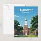 Dartmouth College VS Briefkaart (Voorkant / Achterkant)