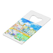 Dartmouth Creditkaart Flessenopener (Achterkant Gekanteld)