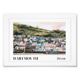 Dartmouth, Devon Foto Afdruk