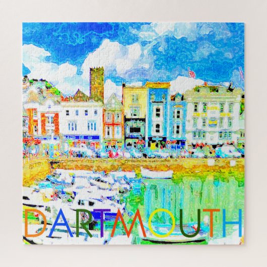 Dartmouth, Devon, Verenigd Koninkrijk Legpuzzel (Verticaal)