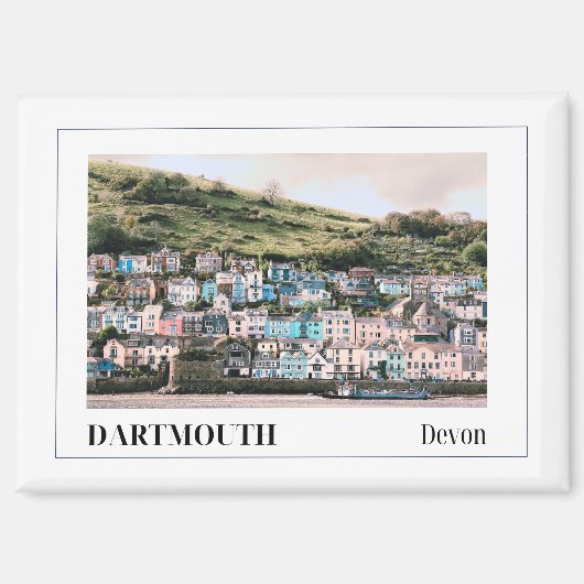 Dartmouth, Devon, Verenigd Koninkrijk Magneet (Voorkant)