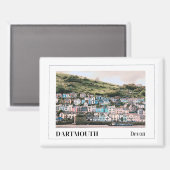 Dartmouth, Devon, Verenigd Koninkrijk Magneet (Voorkant / Achterkant)