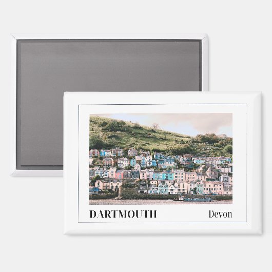 Dartmouth, Devon, Verenigd Koninkrijk Magneet (Voorkant / Achterkant)