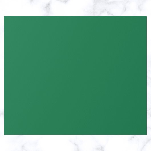 Dartmouth Green Solid Color Cadeaupapier