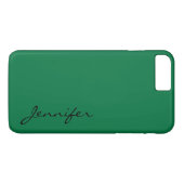 Dartmouth groene kleur achtergrond Case-Mate iPhone case (Achterkant (Horizontaal))