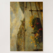 Dartmouth Haven in de stijl van Turner Kustpuzzel Legpuzzel (Verticaal)