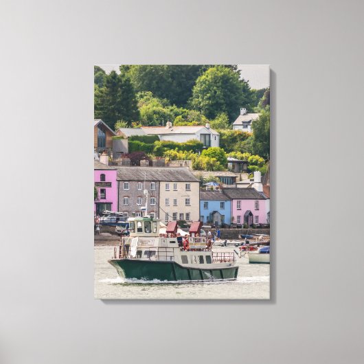 Dartmouth haven uitzicht canvas print (Voorkant)