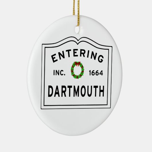 Dartmouth MA-keramisch Ornament invoeren (Rechts)