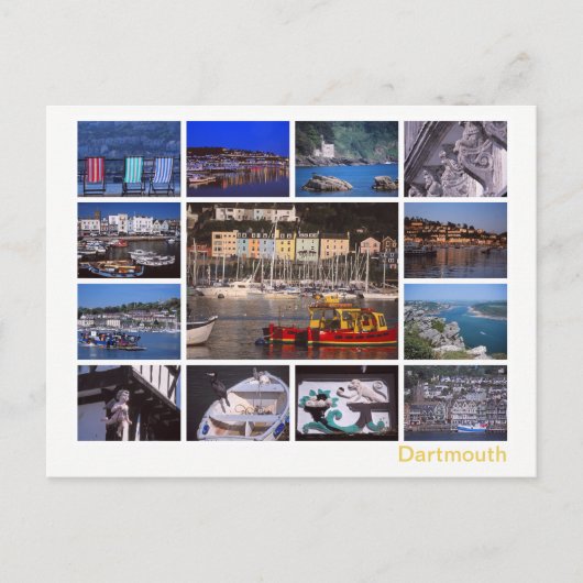 Dartmouth multi-afbeelding briefkaart (Voorkant)