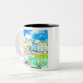 Dartmouth Tweekleurige Koffiemok (Voorkant links)