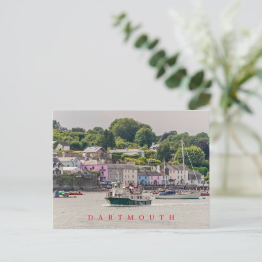 Dartmouth uitzicht ansichtkaart briefkaart (Staand voorkant)