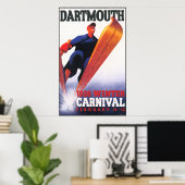 Dartmouth Winter Carnaval Reproduction Poster (Thuiskantoor)