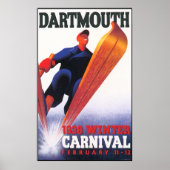 Dartmouth Winter Carnaval Reproduction Poster (Voorkant)