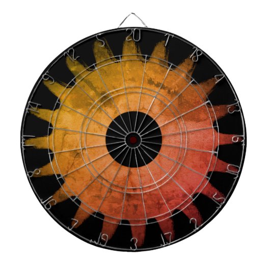 DARTPBOARD KUNST EN ONTWERP DARTBORD (Voorkant)