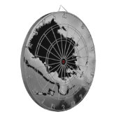 DARTPBOARD KUNST EN ONTWERP DARTBORD (Voorkant Links)