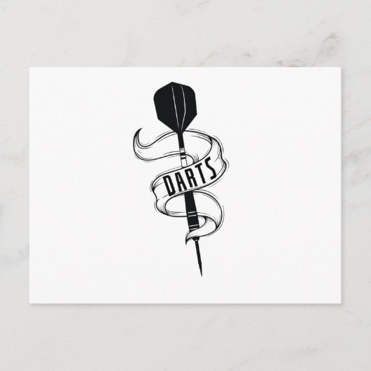 Dartpfeil Briefkaart (Voorkant)