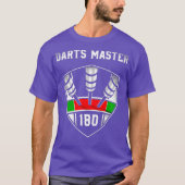 Darts 180 Embleem of Ton 80 Darts Master Darts T-shirt (Voorkant)