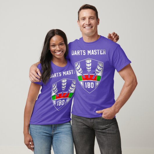 Darts 180 Embleem of Ton 80 Darts Master Darts T-shirt (Unisex)