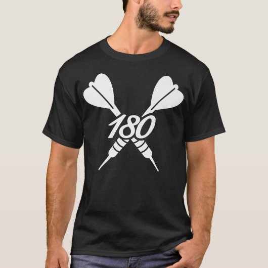 Darts 180 Premium T-shirt (Voorkant)
