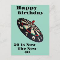Darts: 50 is nu de nieuwe 40, verjaardag