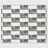 Darts Afbeelding Logo, Cadeaupapier (Vlak)