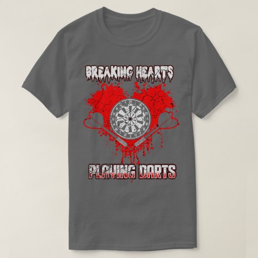 Darts afspelen t-shirt (Design voorkant)