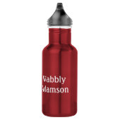 Darts and Dartboard personalized Waterfles (Rechts)