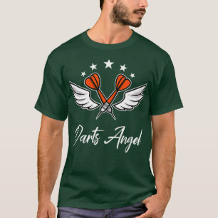 Darts Angel - 180 Bullseye Beste Darts Speler T-shirt